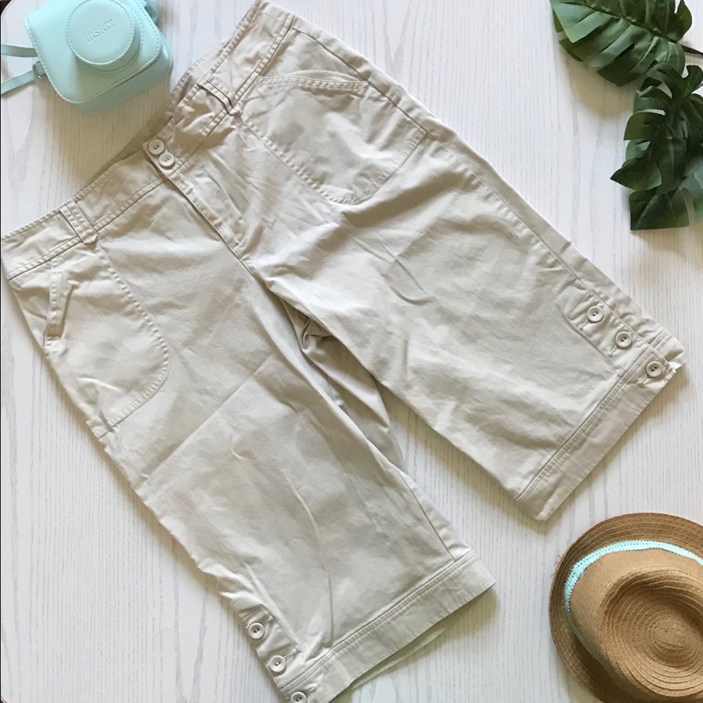 ➕Button Bermudas